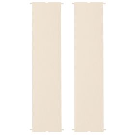 2 Pcs Pergola Replacement Canopy, UV Protection Pergola Shade Cover, Easy to Install, for 10 x 12ft Pergola, Khaki (Option: Khaki-410x320x90 mm)