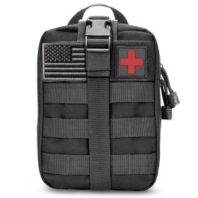 Tactical First Aid Bag IFAK Pouch (Color: black)