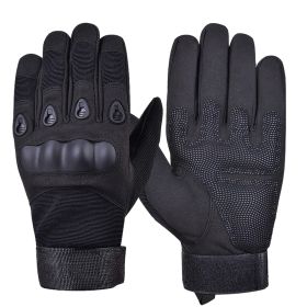 XG-TG1 Trail Shield Hard Knuckle Tactical Gloves (Color: black, size: X-Large)